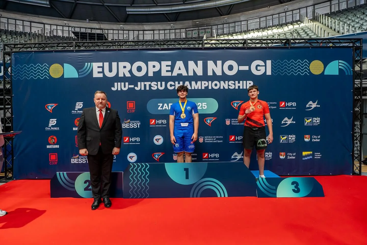 Champions crowned at the European No-Gi Championship in Zadar, Croatia!