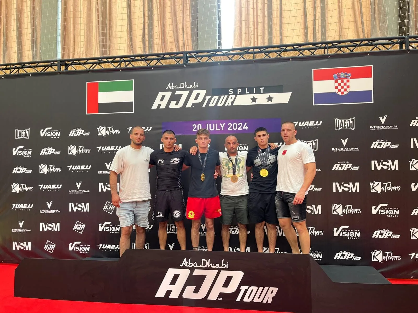Danas je petero natjecatelja predstavljalo naš klub na AJP Split gi&nogi, a
