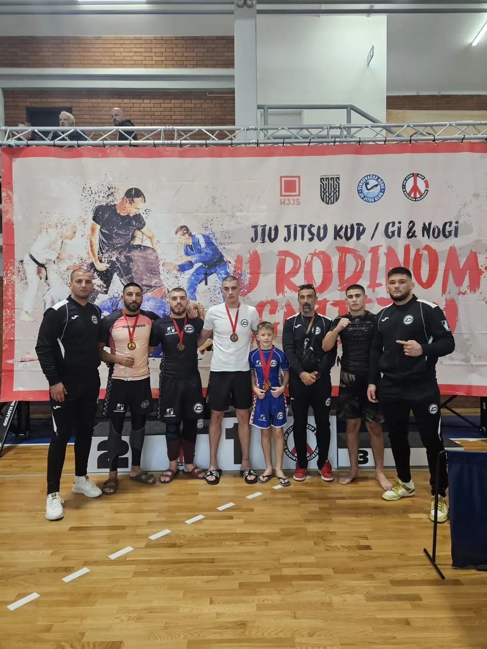 Danas su natjecatelji Ju jitsu kluba Zadar uspješno nastupili na dva turnira, od