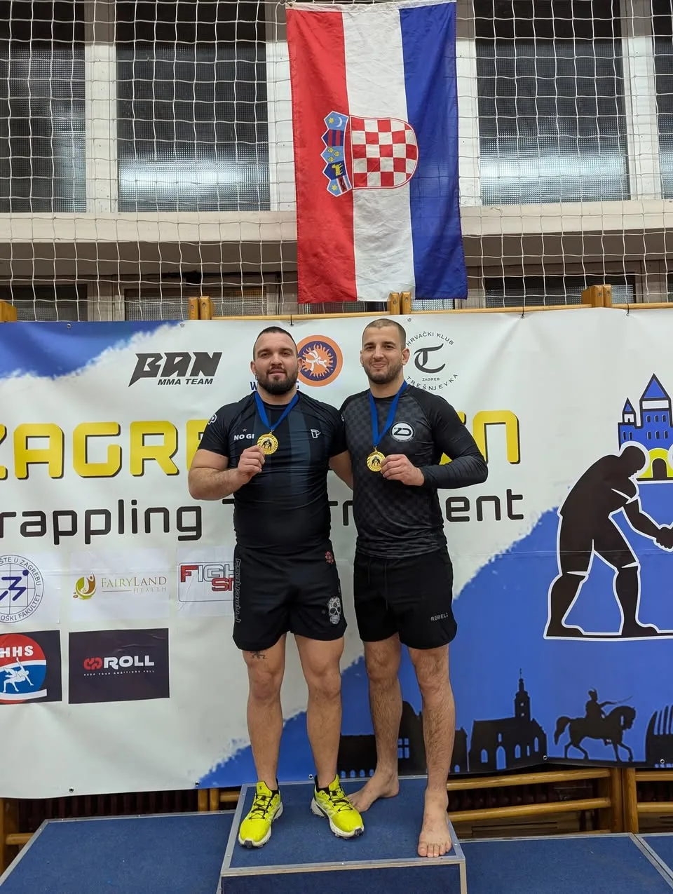 Jučer se na Kineziološkom fakultetu u Zagrebu održao Zagreb Open Grappling na kojem