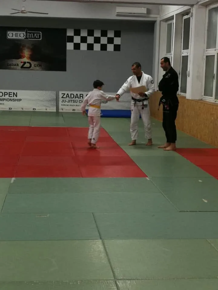Naši najmlađi članovi su imali ceremoniju polaganja za jiu-jitsu pojas