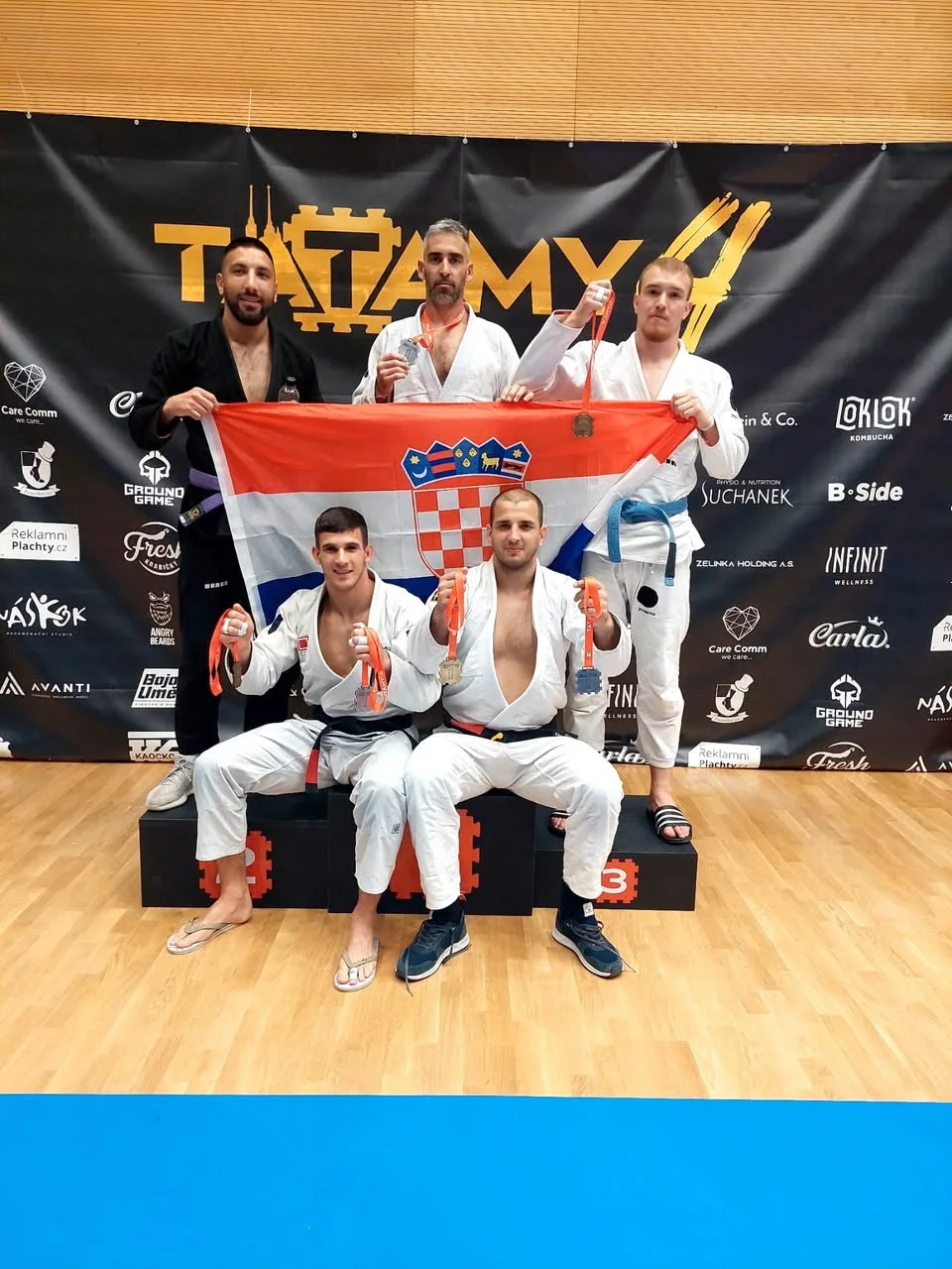 Ovu subotu u Brnu u Češkoj održalo se natjecanje "TATAMY 4 (GI & NO-GI) na kojem naš