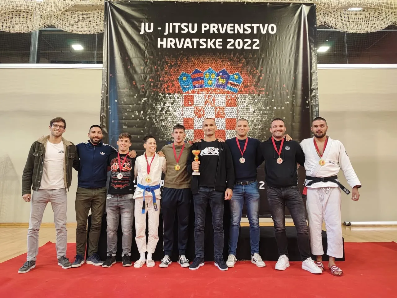 PH 2022.  Ju-jitsu klub Zadar nastupio je na seniorskom prvenstvu Hrvatske sa 7
