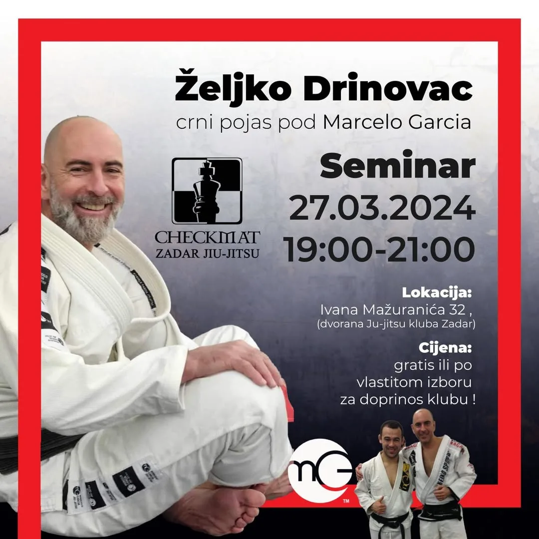 Poziv svim ljubiteljima jiu-jitsua na Seminar i druženje sa