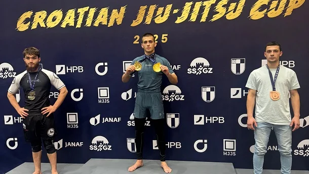 Krešo Vrgoč osvojio tri zlata na Croatian Jiu-Jitsu Cupu